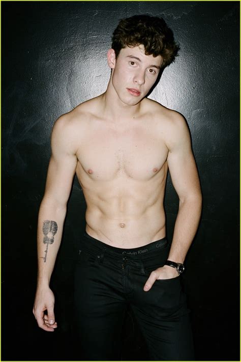 sean mendes shirtless|Shawn Mendes Shows Off Lean Physique in Shirtless .